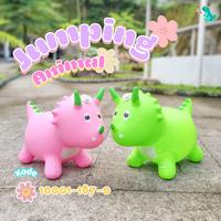 Gambar Mainan anak jumping animal binatang karet - Orange dari Dinotoys.ungaran undefined 1 Tokopedia
