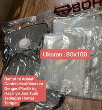 Gambar SOHA VB-02 80 x 100 CM Plastik Vakum Baju Plastic Vacuum Stor dari Solusi Berkah Store undefined 4 Tokopedia