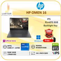 Gambar Laptop HP OMEN 16 i7 13700 RTX4070 8GB/ 16GB 1TB W11 16.1QHD IPS - NON BUNDLING dari LAPTOP GADGET ID undefined 1 Tokopedia