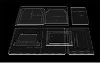 Gambar DIY Acrylic Template Pola Dompet Handmade Pendek Kerajinan Kulit dari Goods Supply Craft Store undefined 3 Tokopedia