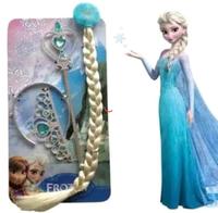 Gambar Aksesoris Rambut Frozen Elsa (Rambut+Bando Mahkota+Tongkat) Baru dari Reiko Store undefined 1 Tokopedia