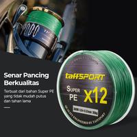 Gambar TaffSPORT Senar Tali Benang Pancing Fishing Line Super PE Braided 300M 5.0 dari SOLO MICRO undefined 2 Tokopedia
