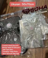 Gambar SOHA VB-02 80 x 100 CM Plastik Vakum Baju Plastic Vacuum Stor dari Solusi Berkah Store undefined 3 Tokopedia