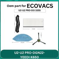 Gambar Ecovacs Deebot U2 Pro part OEM Sidebrush, Filter, Mop,Batere,Dustbox,Watertank,Mainbrush - 1 BH MOP dari Universal1616 undefined 2 Tokopedia