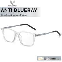 Gambar Gray Pink Kacamata Anti radiasi Blueray Sinar Biru Bentuk Kotak Simple Bahan TR90 Dan Titanium Ringan Nyaman Bisa Lensa Minus Photocromic Bluecromic 9012 - BLACK DOFF, BLUERAY NORMAL dari Gray Pink undefined 5 Tokopedia