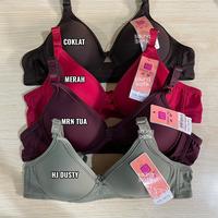 Gambar Sz 34-40 - BH Cup Kecil Cup A Tanpa Kawat Lingcao A5 - 34/75, COKLAT dari pastelloco undefined 2 Tokopedia