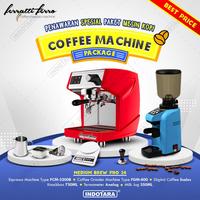 Gambar Paket mesin kopi Espresso Medium Brew Pro 22 - 23 - 24 - Glossy Black dari PT. Indotara Persada undefined 3 Tokopedia