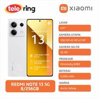 Gambar XIAOMI REDMI NOTE 13 5G 8/256GB - Putih dari Tele Ring undefined 2 Tokopedia