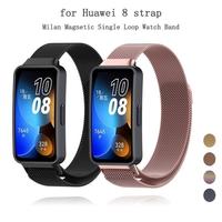 Gambar Strap Stainless Steel Milan for Huawei Band 9 8 Tali Jam Magnetic Band9 Band8 - Black dari hop market undefined 4 Tokopedia