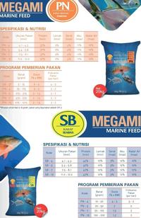 Gambar MEGAMI GR PN SB Pelet Pakan Ikan Kerapu Kakap Koi Hias Koki MS Laut - MEGAMI GR - 5, 1 Kg dari sambalmataa undefined 5 Tokopedia