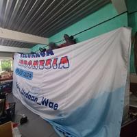Gambar Giant flag bendera raksasa stadion bola promosi bendera gedung dari pancawarnaprinting undefined 1 Tokopedia