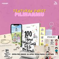 Gambar Pre Order - Buku Pengembangan Diri - 100 Things I Wish I Could Talk to My Parents - Tessia - Coconut Books - Bumifiksi - Paket Dream dari Bumi Fiksi Makassar undefined 1 Tokopedia