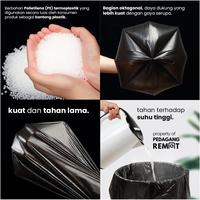Gambar Kantong Sampah isi 5 Roll 100 Lembar Plastik Sampah Non Tali Jumbo 45x50cm dari Pedagang Remote_NEW undefined 3 Tokopedia