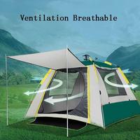 Gambar Tenda Camping Lipat Otomatis Premium bisa 4 Orang - Oxford dari noehome undefined 3 Tokopedia
