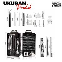 Gambar Obeng Set 115 in 1 Multifungsi Alat Service HP Kunci Full Set dari Pedagang Remote_NEW undefined 5 Tokopedia