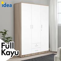 Gambar Lemari Pakaian Minimalis Model Baru 3 Pintu Idea Arizona Polos SW dari Idea Furniture & Home Living undefined 1 Tokopedia