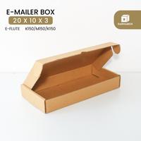 Gambar Box E-Mailer 20x10x3 E-Flute K150 Packaging/Kardus/Box case HP/ Gift dari Darma Box undefined 1 Tokopedia