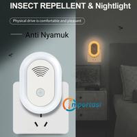 Gambar Alat Anti Nyamuk Pengusir Serangga Tikus Electric Suara Ultrasonic dari Importasi undefined 1 Tokopedia