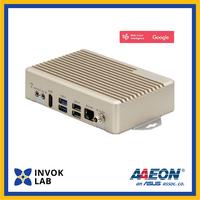 Gambar AAEON BOXER-8521AI AI@Edge Compact Fanless Embedded BOX PC with Google Edge TPU dari Invok Lab undefined 1 Tokopedia
