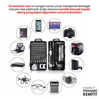 Gambar Obeng Set 115 in 1 Multifungsi Alat Service HP Kunci Full Set dari Pedagang Remote_NEW undefined 4 Tokopedia