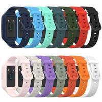 Gambar Texture 2in1 Rubber Strap for Huawei Band 9 8 with Bumper Case (Tali Jam Silicone dengan Casing) - Orange dari hop market undefined 3 Tokopedia