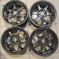 Gambar Velg Mobil SSR Type-c Bekas R15 Lebar 7 Baut 4x100 ET35 Grey dari ArjunoBvs undefined 2 Tokopedia