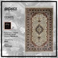 Gambar Karpet Handmade Made in Turki Cream Brown 118x184 Cm dari Sufi Carpet undefined 1 Tokopedia