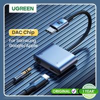 Gambar UGREEN 60164 OTG Connector Type C to 3.5 Audio Charger Adapter FOR SAMSUNG IPAD IPHONE MACBOOK Original Garansi Resmi dari RealFeed undefined 2 Tokopedia