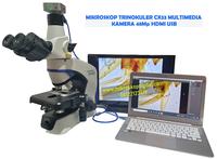 Gambar Mikroskop Trinokuler Olympus CX33 Multimedia - Kamera 48Mp HDMI USB dari Edusains undefined 1 Tokopedia