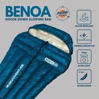 Gambar Bigadventure Benoa - Sleeping Bag Bulu Angsa untuk camping gunung - Orange dari Bigstoresurabaya undefined 2 Tokopedia
