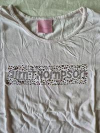 Gambar Kaos/Tshirt/Atasan Anak Perempuan Preloved/Bekas Jim Thompson Original Pink Glitter Manik dari Ottels undefined 2 Tokopedia