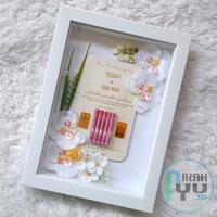 Gambar Bingkai Mahar Pernikahan Frame - Cream, Tanpa Lampu dari nikahyu undefined 4 Tokopedia