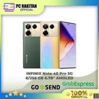 Gambar INFINIX Note 40 Pro 5G 8/256 GB 6.78" AMOLED Garansi Resmi Infinix 1th - Titan Gold, NON TWS dari PC Rakitan Official undefined 1 Tokopedia