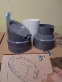 Gambar Tutup Pipa 2 Inch 2 1/2 Anti Tikus Back Flow Penutup Saluran Air Pembuangan Kamar Mandi - 2 1/2 inch dari ATHODA undefined 3 Tokopedia