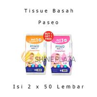 Gambar [PACK] Tisu Basah Paseo Baby Wipes Buy 1 Get 1 Free - Changing Diaper Wet Tissue Ganti Popok Bayi Isi 50 Sheets Murah - Chamomile dari Shine Plaza undefined 1 Tokopedia