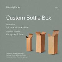 Gambar Custom Bottle Box 19 Packaging Corrugated / Kotak Botol / Dus Tumbler - Cetak dari FriendlyPacks undefined 1 Tokopedia