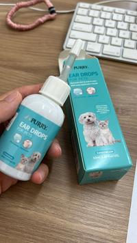 Gambar PURRY EAR DROP FOR PETS 50ml CAT & DOG Pembersih Kuping Telinga Kucing Anjing dari Puffy.Petto undefined 4 Tokopedia