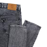Gambar Long Pants Denim - AlfheimCloth.Inc Slim Fit Men Snow Black Denim - Snowblack, L dari ALFHEIM CLOTH.INC undefined 5 Tokopedia