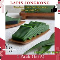 Gambar LAPIS JONGKONG SURABAYA / KUE LAPIS ZEBRA  / LAPIS MERANG DAUN SUJI ASLI dari YAN,S SHOP undefined 1 Tokopedia