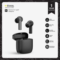 Gambar Eggel SteelBuds Pro AptX Adaptive Hybrid ANC ENC TWS Bluetooth Earphone with Dual Device Connection dari EGGEL Audio undefined 1 Tokopedia