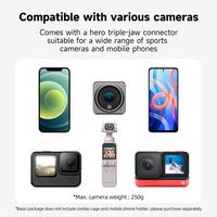 Gambar telesin clip rotary backpack clip for Action cam and smartphone - non magnetic dari Dutashop88 undefined 5 Tokopedia
