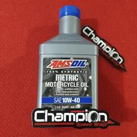 Gambar US Oli Motor AMSOIL AMS Oil Metric 100% Full Synthetic 10W-40 4T 946ml dari Ephraim ID Store undefined 3 Tokopedia
