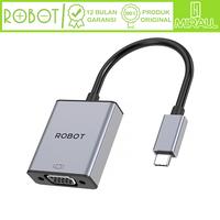 Gambar ROBOT HT300 Converter Type-C To VGA Adapter 1080p Laptop ke Proyektor dari Mirall ID undefined 1 Tokopedia