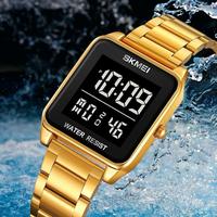 Gambar Jam Tangan Digital Skmei 2154 Original Stainless Watches - gold dari Momo Store Online undefined 4 Tokopedia