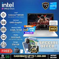 Gambar Laptop HP 14s DQ3110TU - Celeron N4500 8GB 256 SSD 14" W11+OHS Backlit - Non Bundle, 4 GB dari INTEL STORE ID undefined 1 Tokopedia