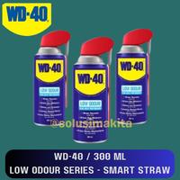 Gambar WD-40 Anti Karat Low Odour 300 ml Smart Straw WD40 Pelumas Anti Karat Cairan Pembersih Semprot Multi Fungsi Penetrant Pelumas Buka Baut Penghilang Bunyi dari SOLUSIMAKITA undefined 1 Tokopedia