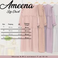 Gambar Gamis Anak Little Dino Lebaran Idul Fitri Crinkle Dress Muslim Nyaman Baju - Peach, S dari Klambiku moslem wear undefined 5 Tokopedia