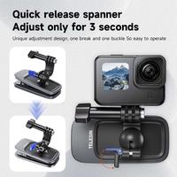 Gambar telesin clip rotary backpack clip for Action cam and smartphone - non magnetic dari Dutashop88 undefined 3 Tokopedia