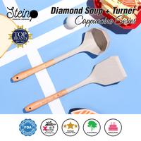 Gambar STEIN Bundle Diamond Spatula Set (Soup + Turner) - Amethyst dari Steincookware Official Store undefined 1 Tokopedia
