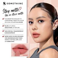 Gambar SOMETHINC CHECKMATTE TRANSFERPROOF LIPSTIK STAY MATTE LIP COLOR LIP - 17 CASTLE dari Toko Obat Palembang Bandung undefined 4 Tokopedia